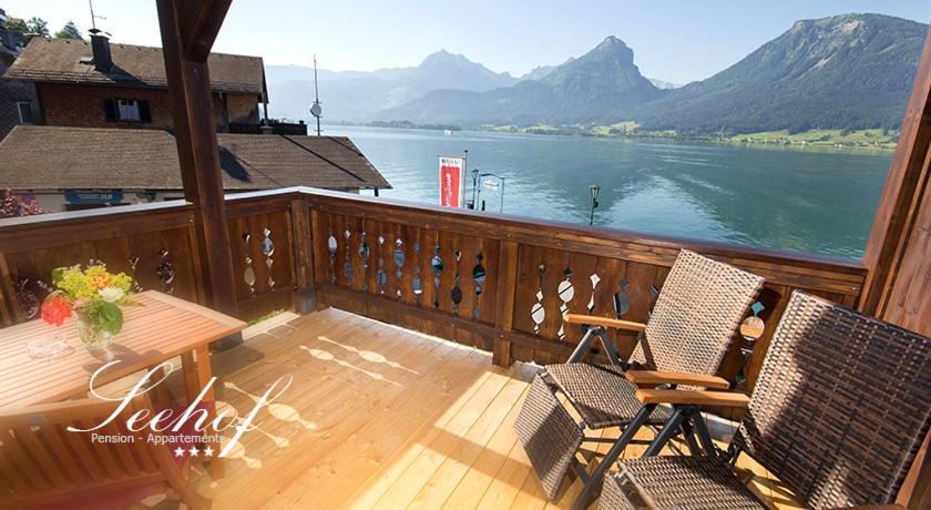 Pension Seehof Appartements Saint Wolfgang Dış mekan fotoğraf